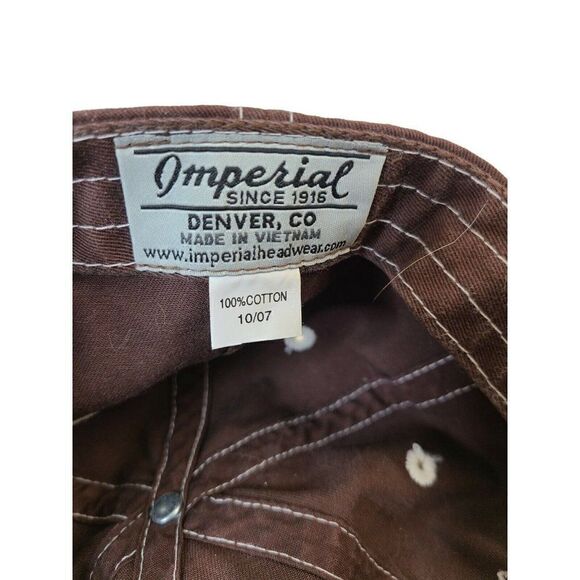 Charlie's Fly Box Hat Cap Imperial Brown Adjustable Strapback  2008 - Picture 5 of 5